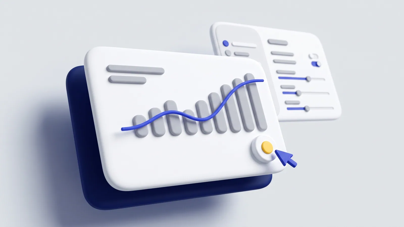 A dashboard with signups on the rise